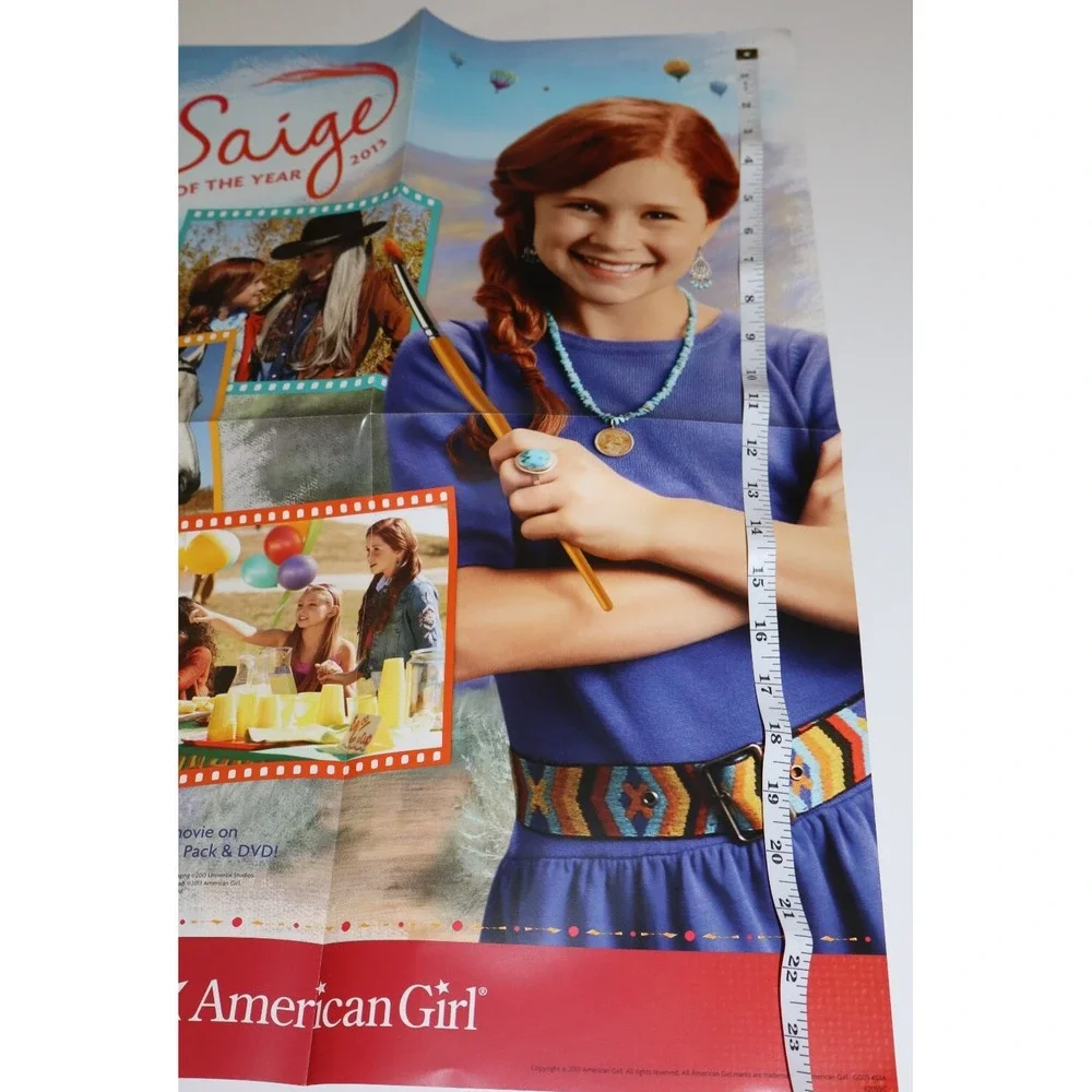 American Girl Doll Girl of Year 2013 Saige 2 Movie Book Wall Posters 18